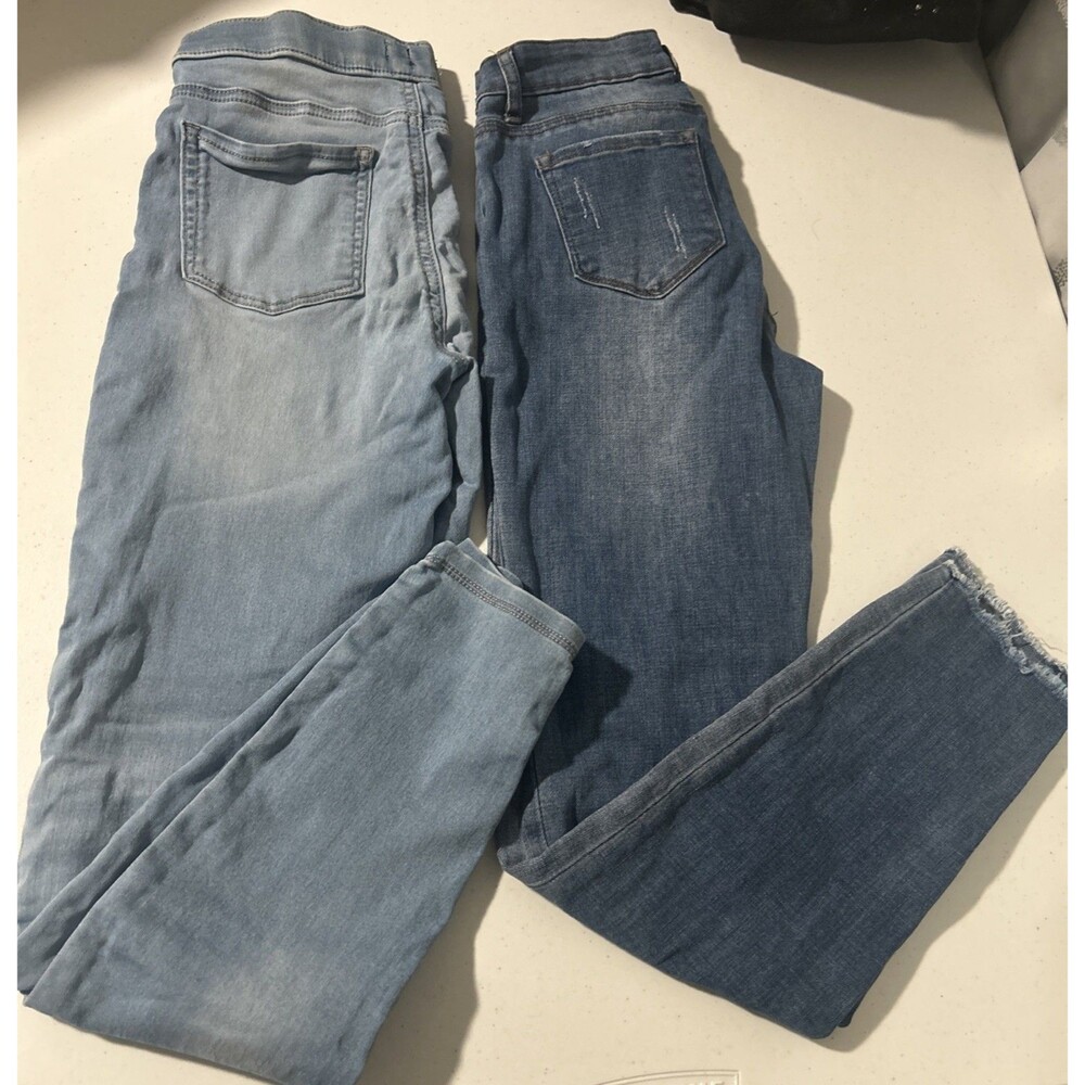 Girls Skinny Jeans-Size 14. Lot Of 2.